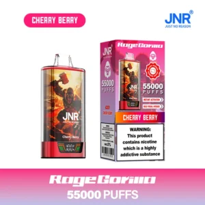20 Cherry Berry Jnr Rage Grilla 55000 55k Puffs Disposable Vape Smart Screen Device