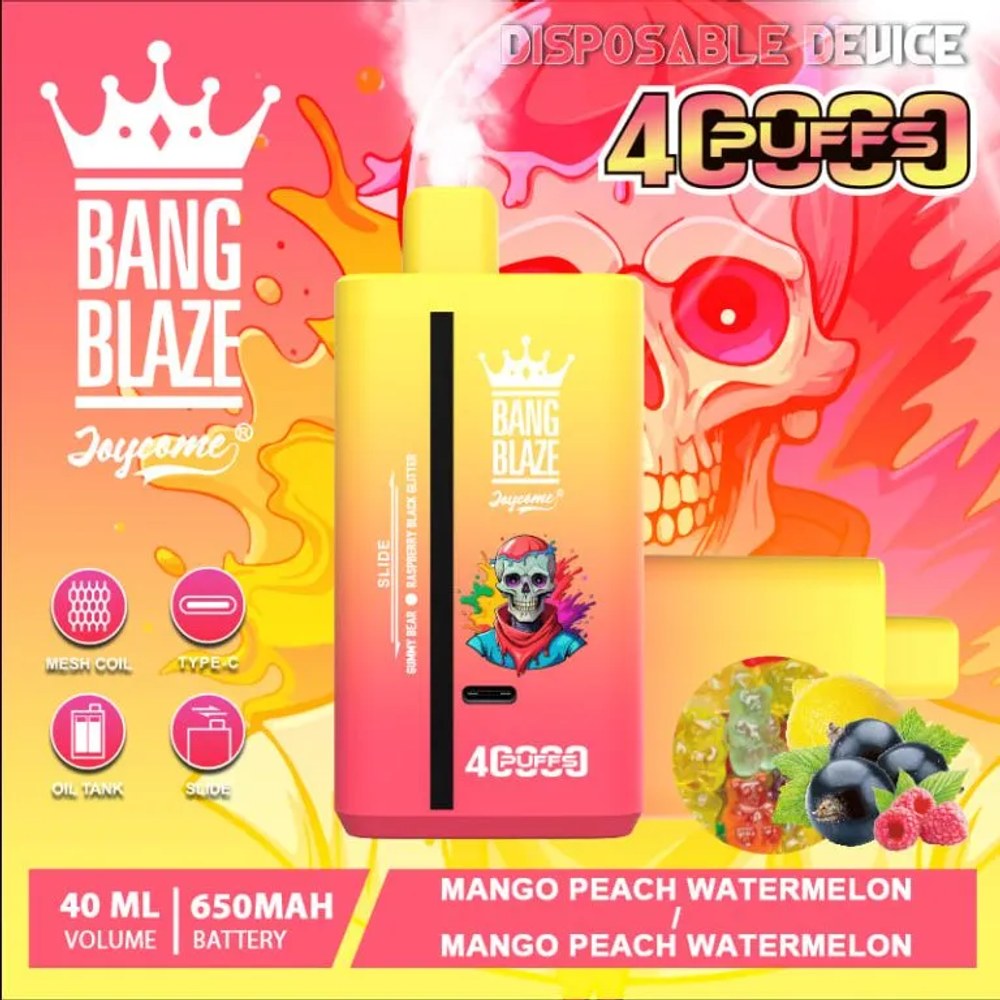 Bang Blaze 40K - Mango Peach Watermelon