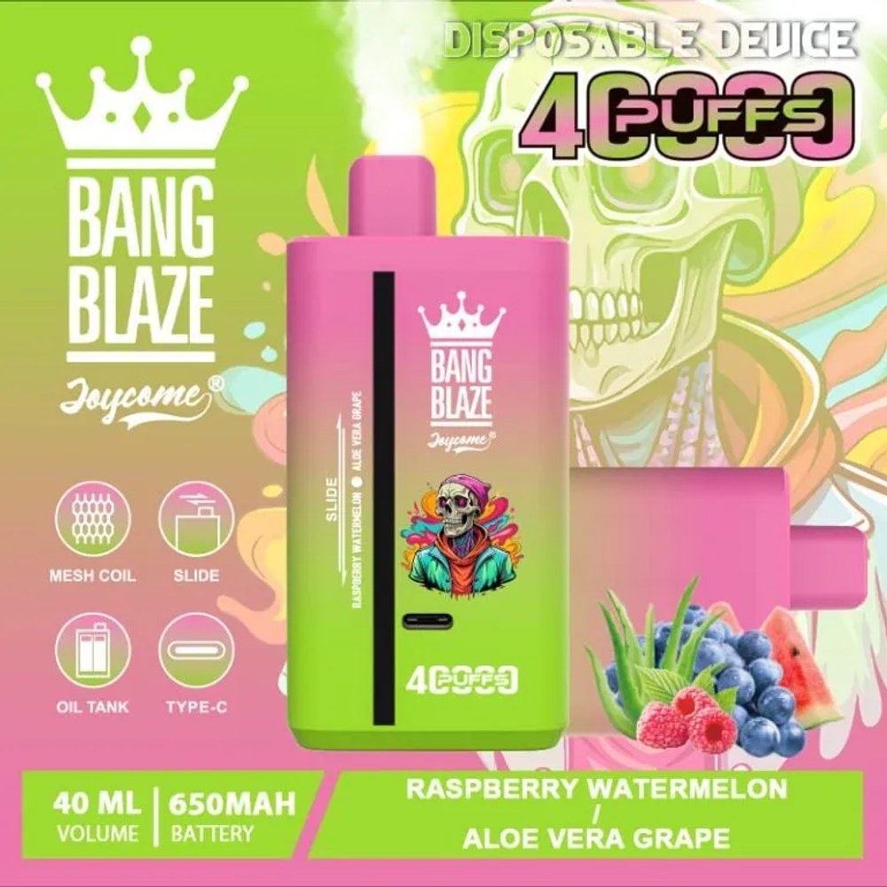 Bang Blaze 40K - Raspberry Watermelon / Aloe Vera Grape