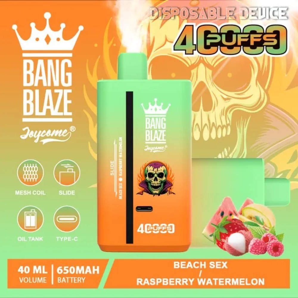 Bang Blaze 40K - Sex on the Beach / Raspberry Watermelon