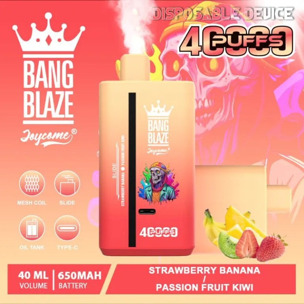 Bang Blaze 40K - Strawberry Banana / Passion Fruit Kiwi