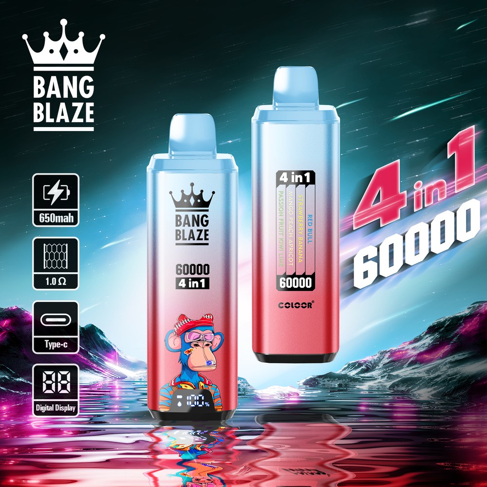 Bang Blaze 60K - Blueberry Raspberry / Mixed Berry / California Cherry / Passion Fruit Mango