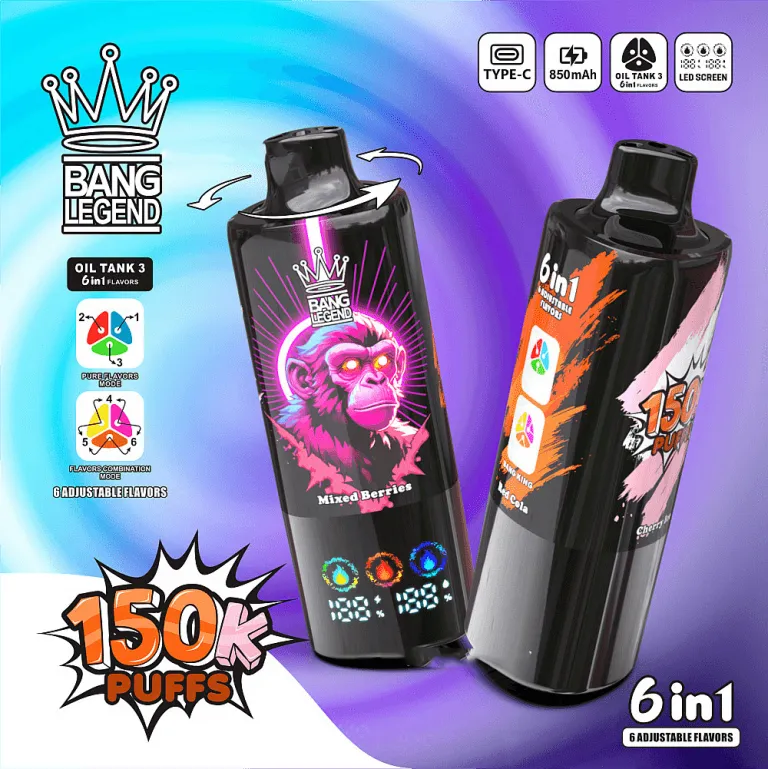 Bang Legend 150K - Cherry Ice + Mixed Berries + Red Cola