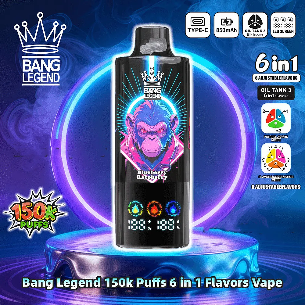 Bang Legend 150K - Peach Ice + Mango Peach + Blueberry Peach
