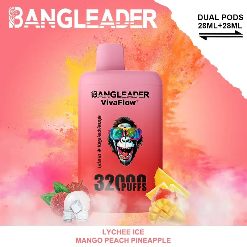 Bang Leader 32K - Lychee Ice & Mango Peach Pineapple