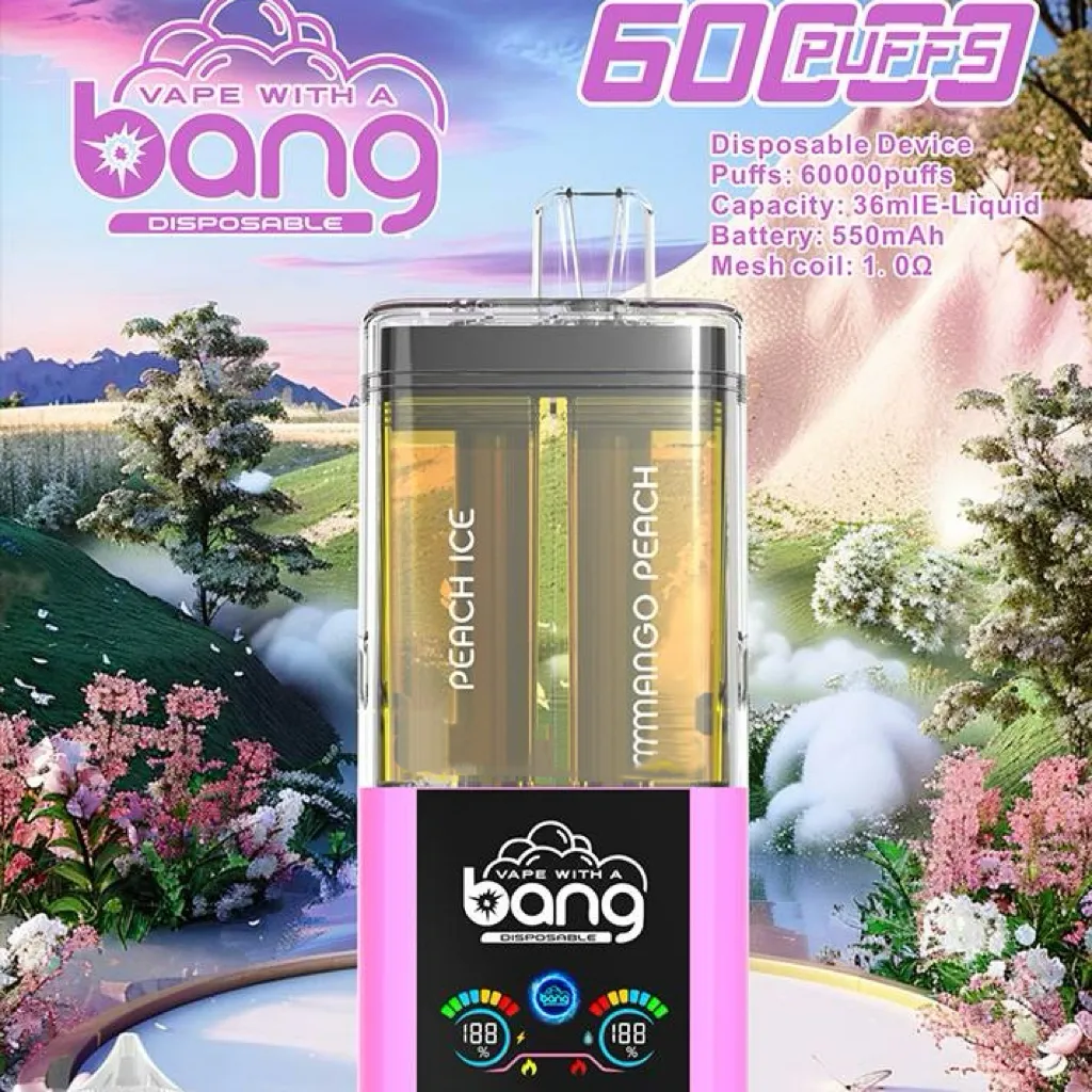 Bang 60K - Peach Ice & Mango Peach