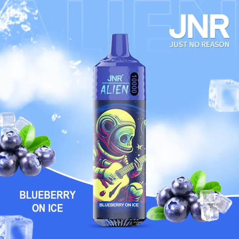 Jnr Alien 10000 Blueberry On Ice Disposable Vape Device
