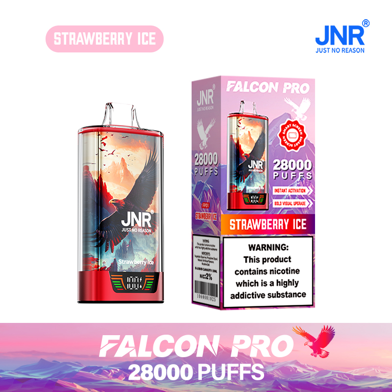 JNR Falcon Pro 28000 - Strawberry Ice