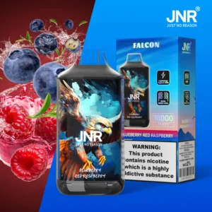 Jnr Falon 16000 16k Puffs Disposable Vape Blueberry Red Raspberry Device