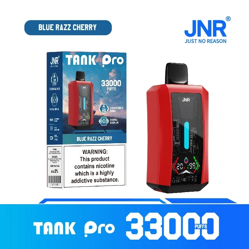 JNR Tank Pro 33000 - Blue Razz Cherry
