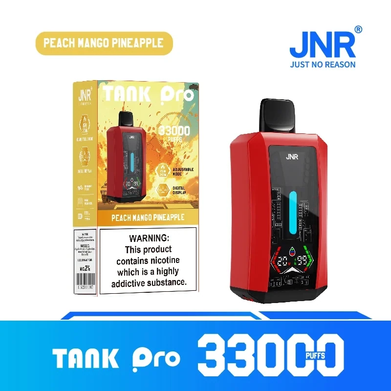 JNR Tank Pro 33000 - Peach Mango Pineapple