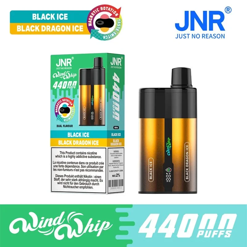 JNR WindWhip 44K - Black Ice & Black Dragon Ice