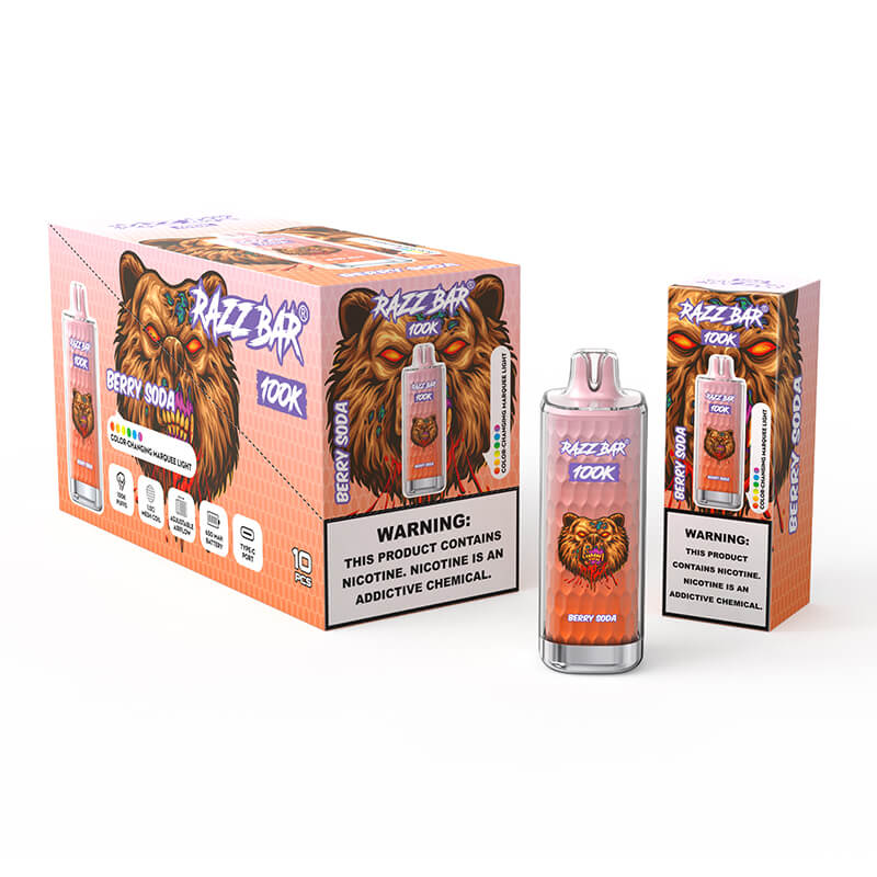 Razz Bar 100K - Berry Soda