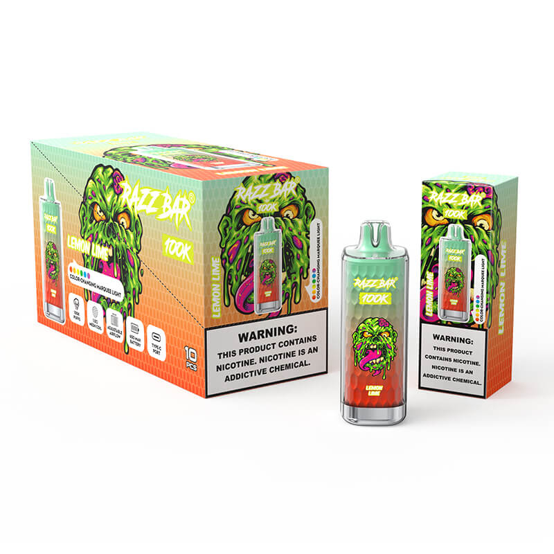 Razz Bar 100K - Lemon Lime