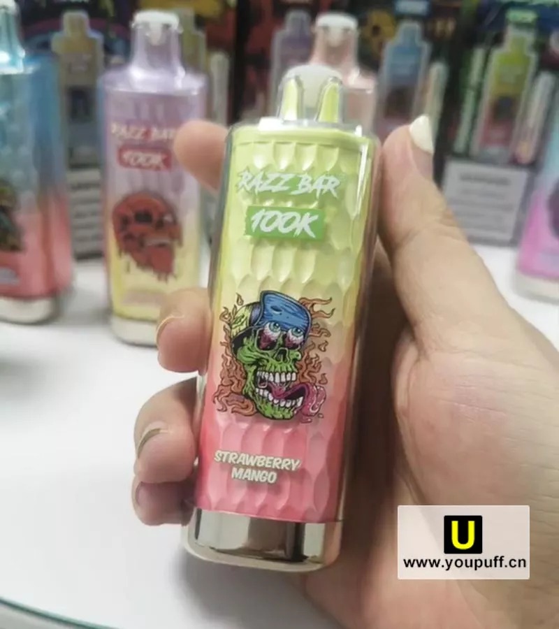 Razz Bar 100K - Strawberry Mango