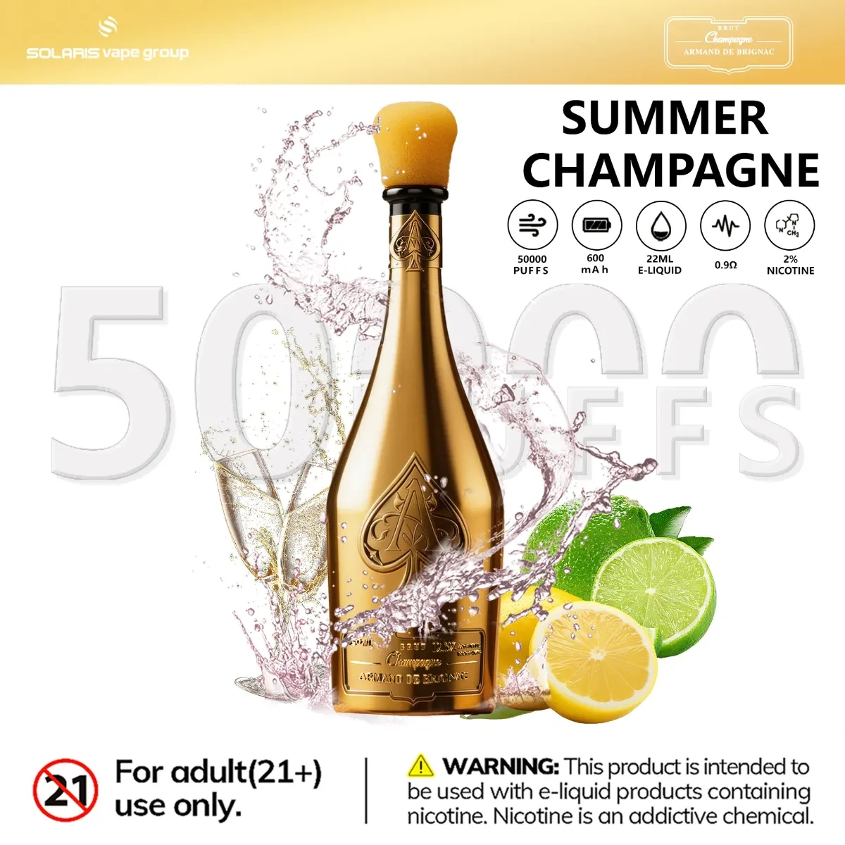 Solaris Champagne 50000 - Summer Ice Champagne
