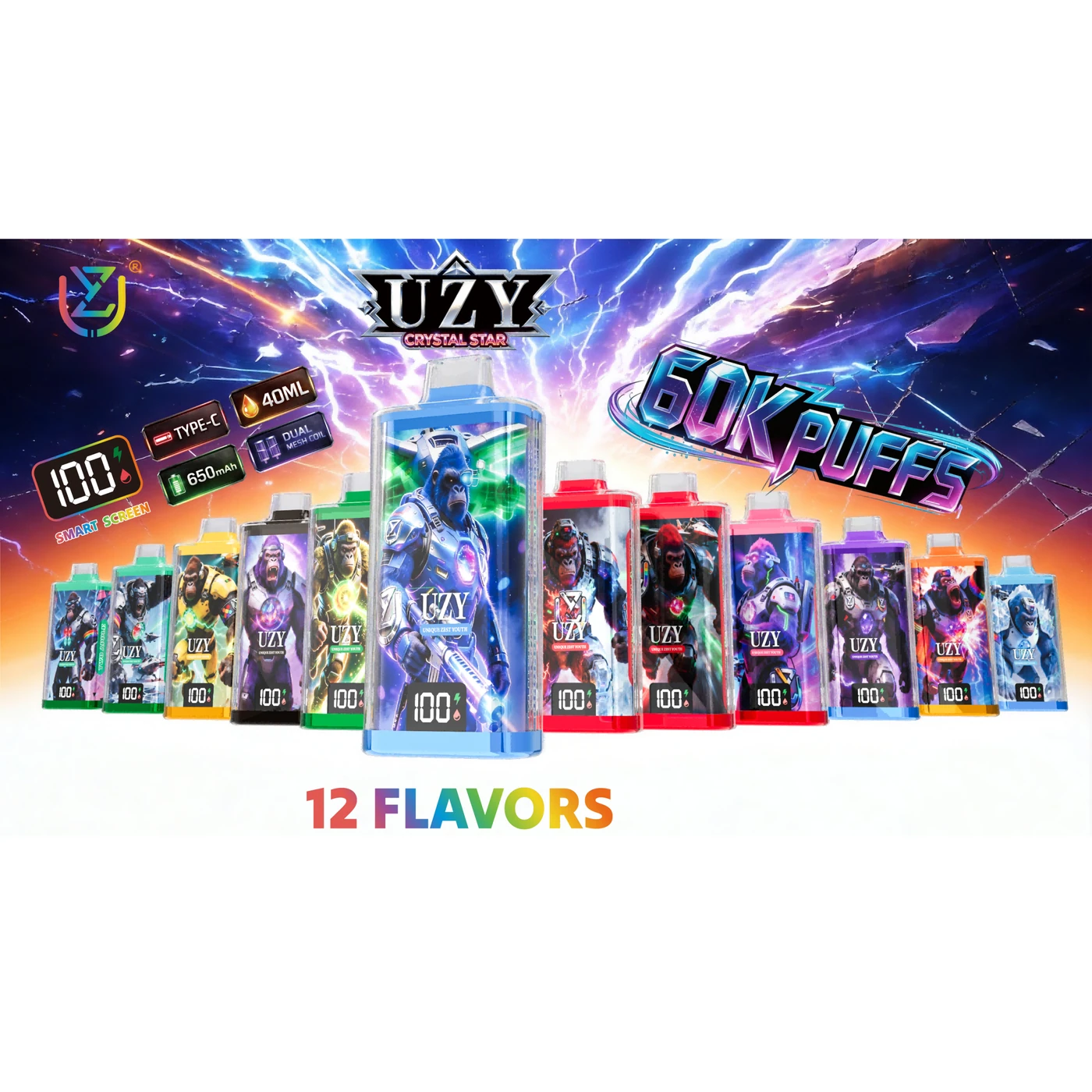 UZY Crystal Star 60000 -