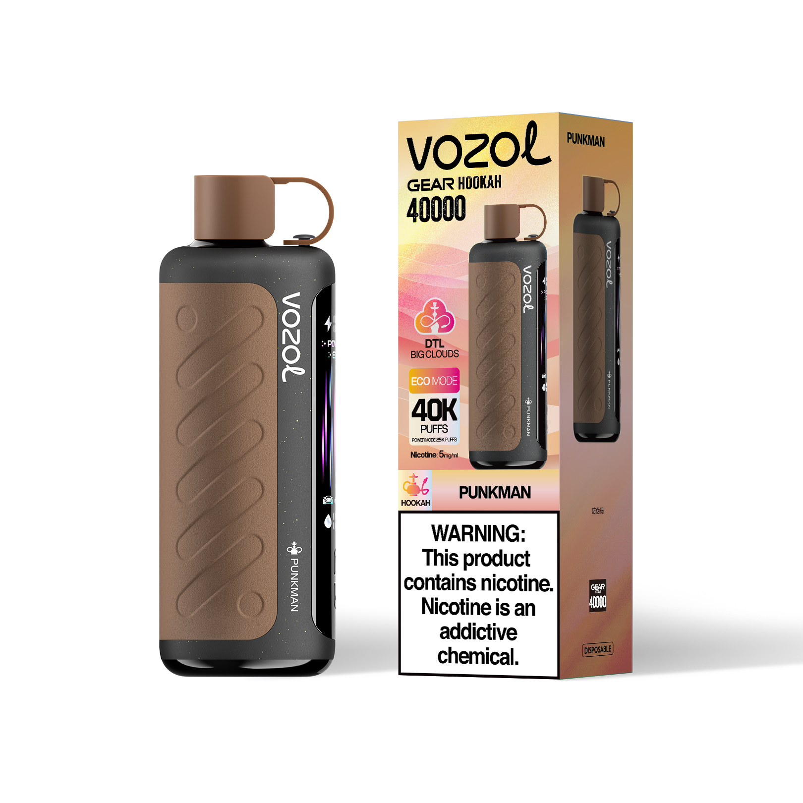 VOZOL Gear Hookah 40000 - Punkman