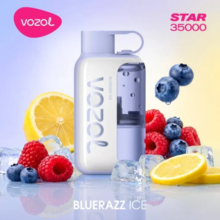 VOZOL Star 35000 - Blue Razz Ice