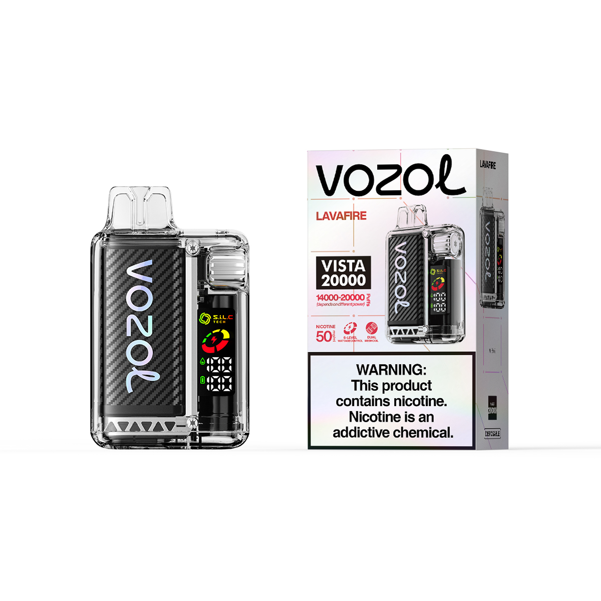 VOZOL Vista 20000 - Lavafire