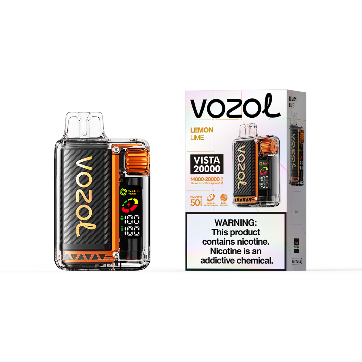 VOZOL Vista 20000 - Lemon Lime