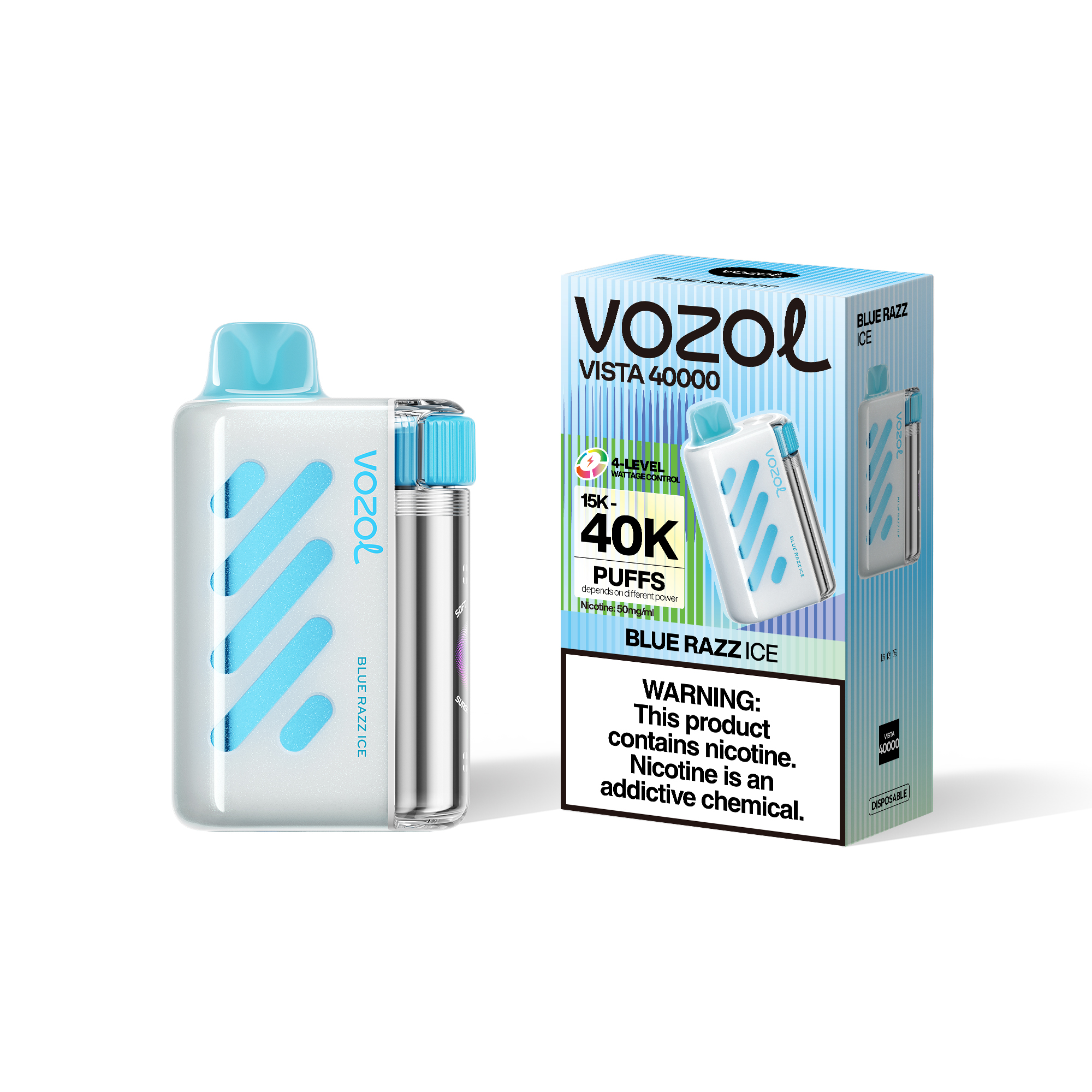 VOZOL Vista 40000 - Blue Razz Ice