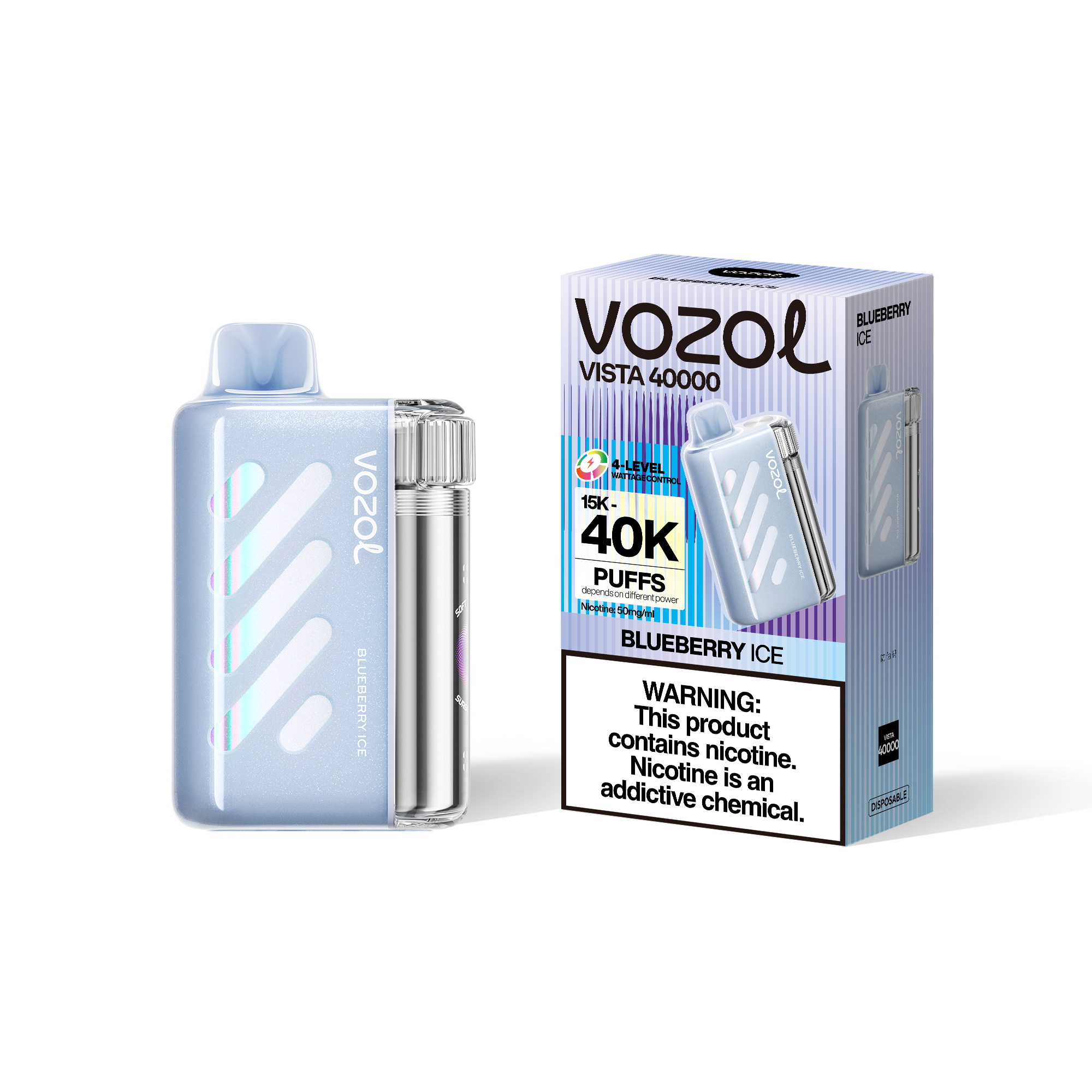 VOZOL Vista 40000 - Blueberry Ice