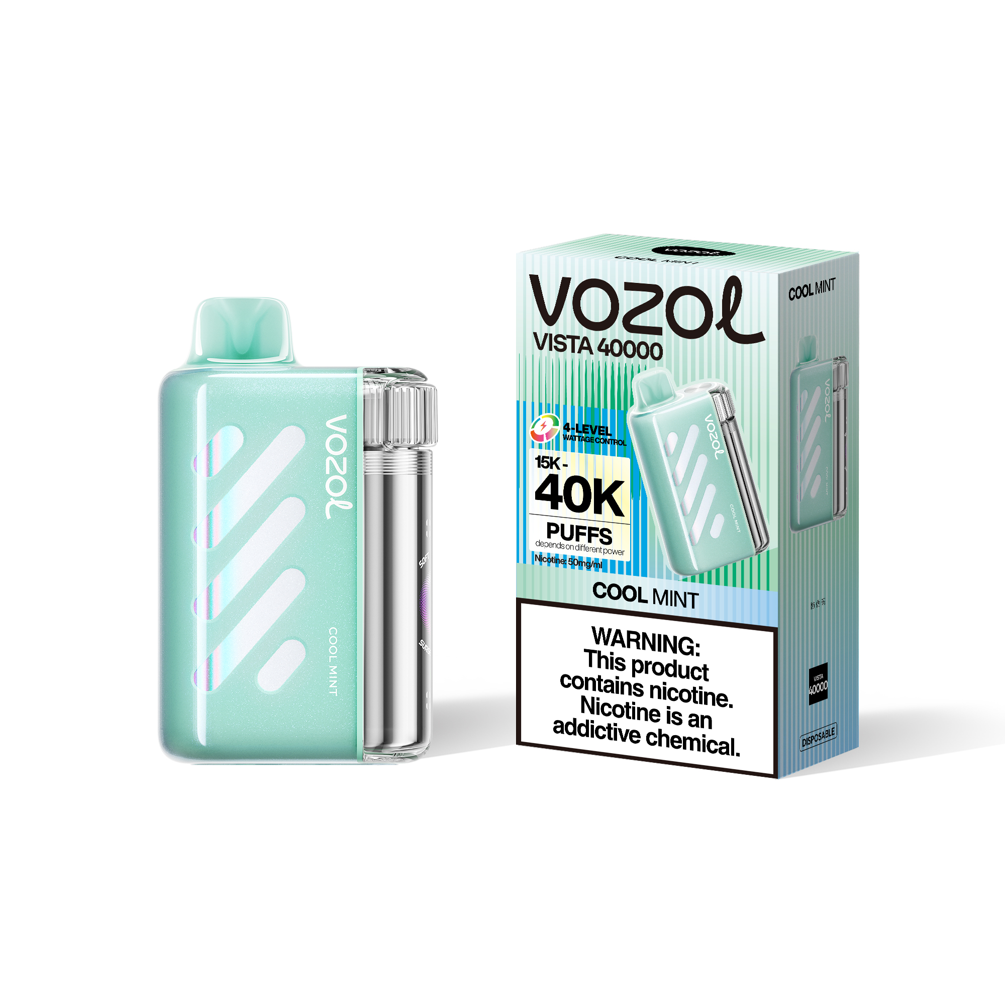VOZOL Vista 40000 - Cool Mint