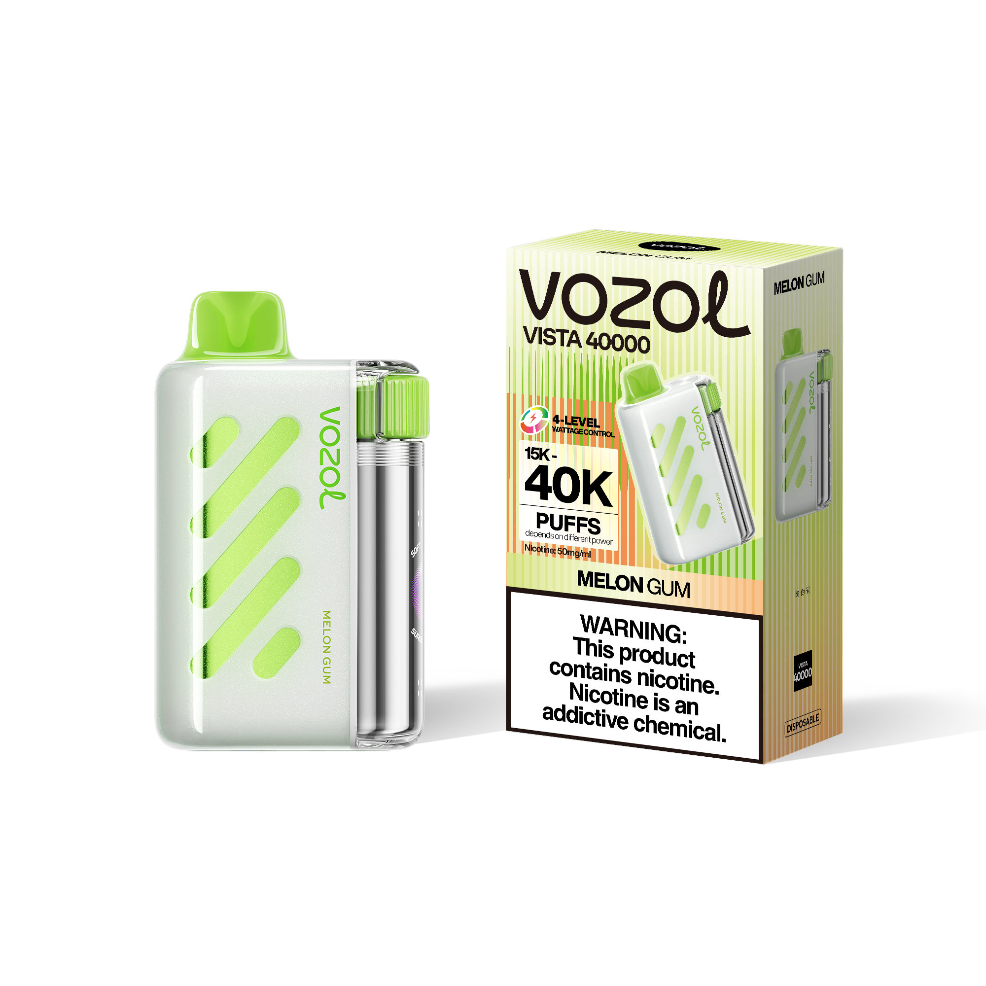 VOZOL Vista 40000 - Melon Gum