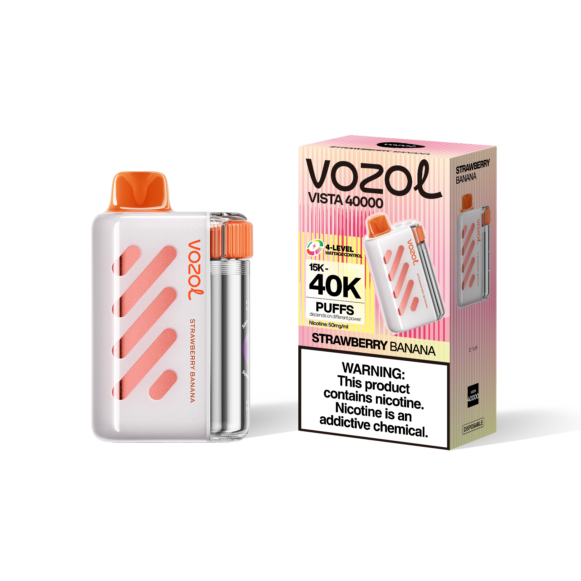 VOZOL Vista 40000 - Strawberry Banana