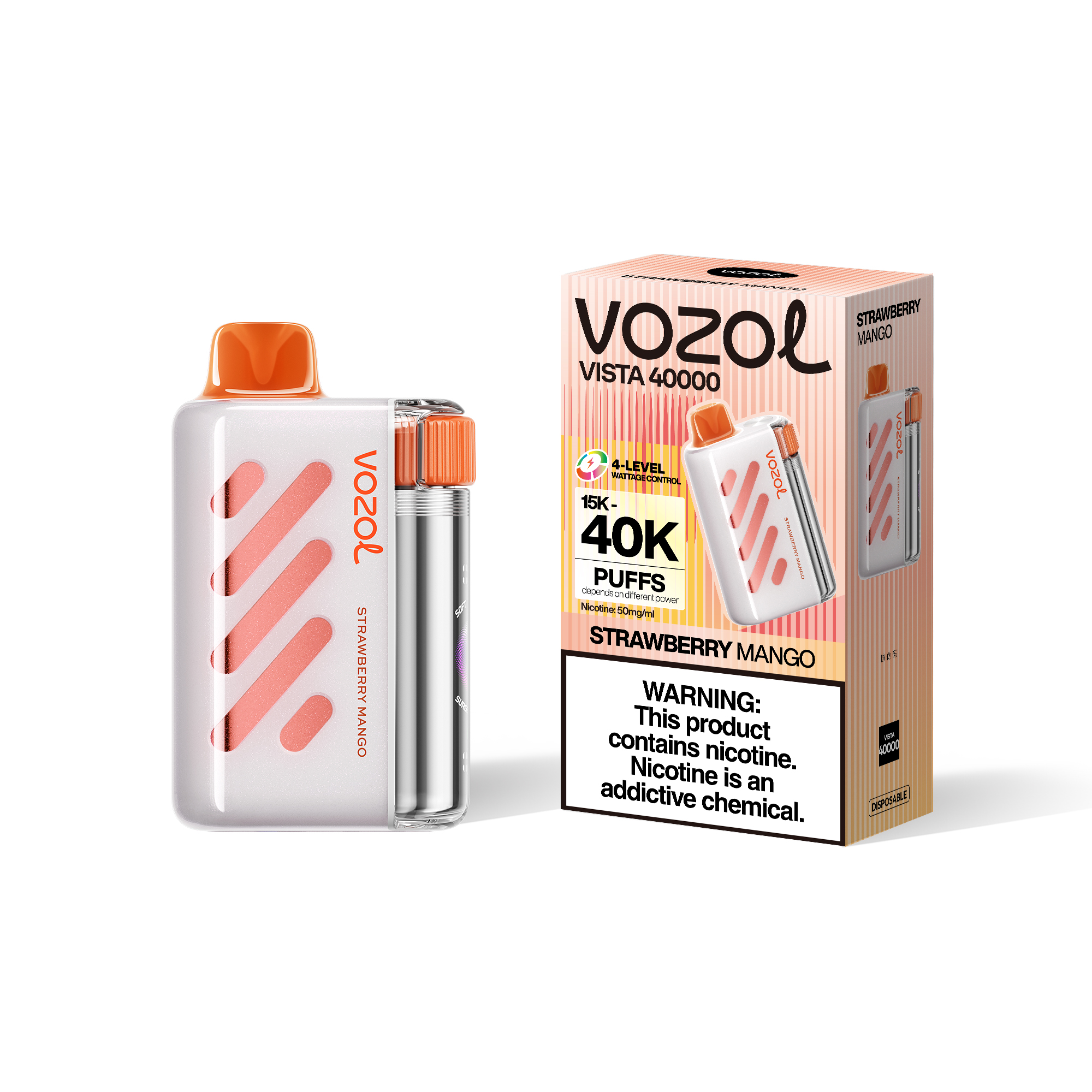VOZOL Vista 40000 - Strawberry Mango