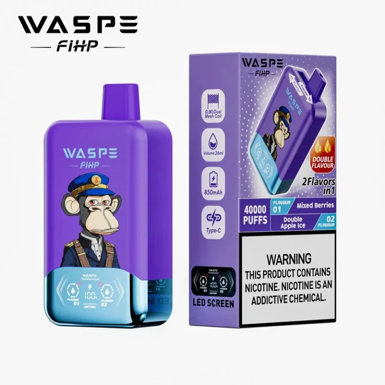 Waspe FIHP 40000 - Mixed Berries & Double Apple Ice