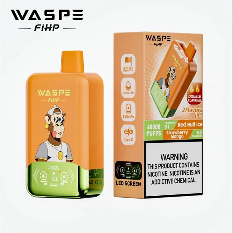 Waspe FIHP 40000 - Red Bull Ice & Strawberry Mango