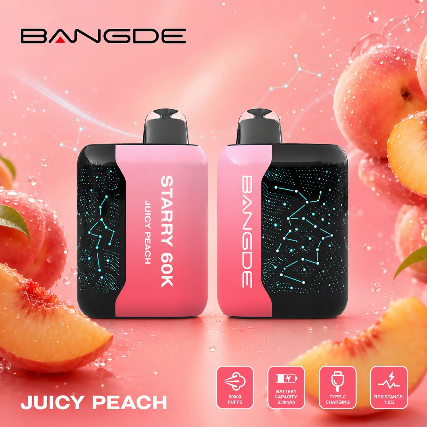 Bang DE Starry 60K - Juicy Peach
