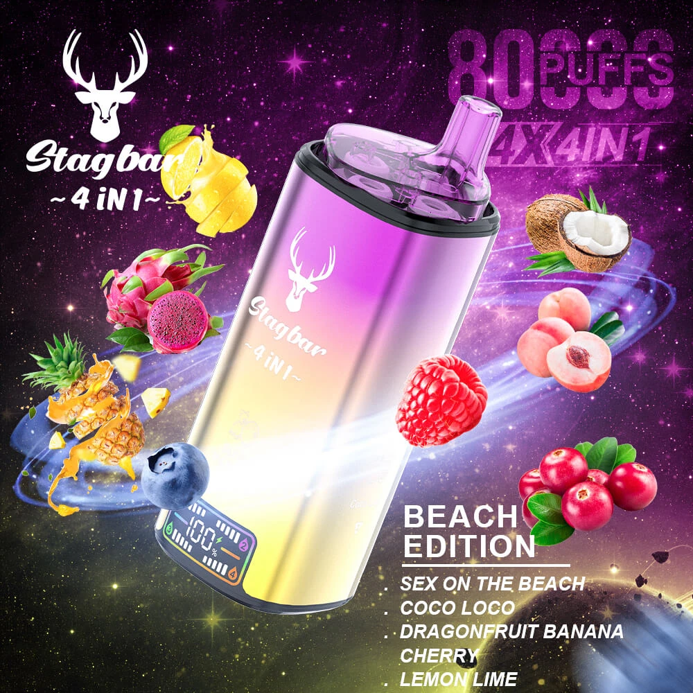 Stagbar 4 in 1 80K - Beach Edition