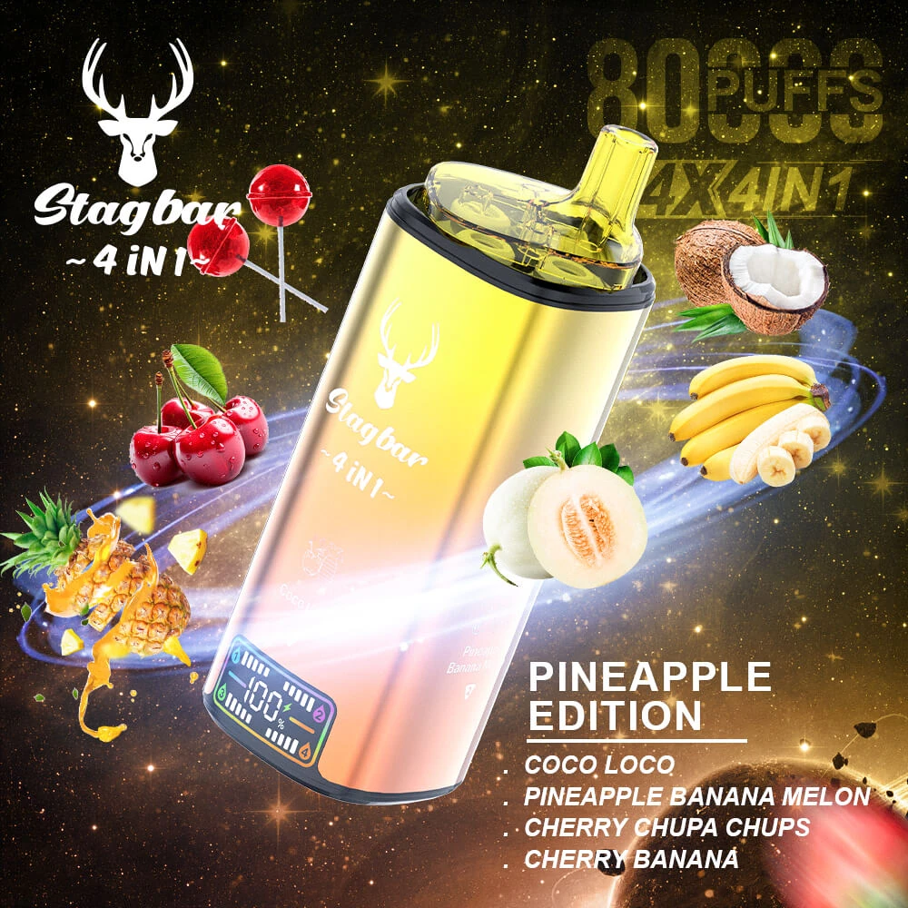 Stagbar 4 in 1 80K - Pineapple Edition