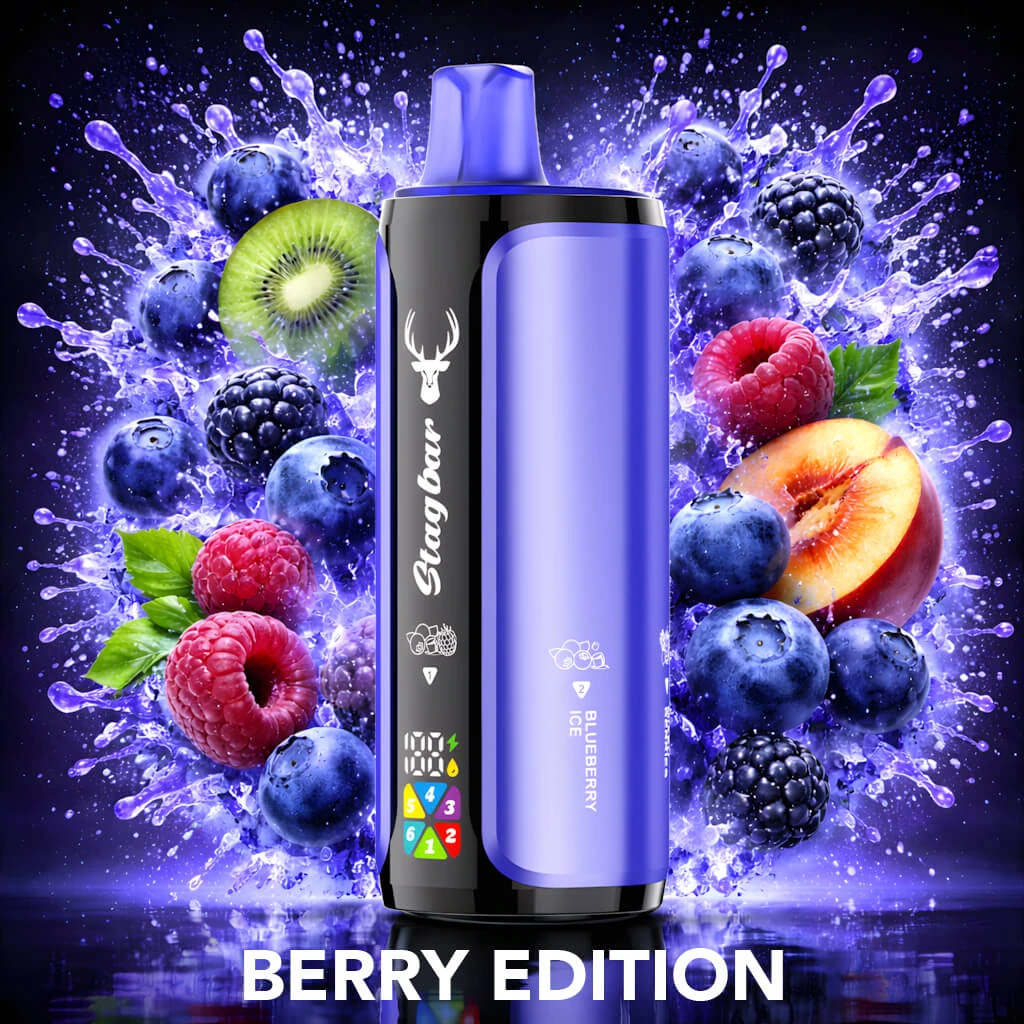 Stagbar 6 in 1 180K - Berry Edition